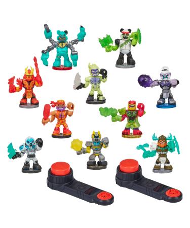 Legends of Akedo Exclusive Button Bash Collector Pack Contains 10 Ultimate Arcade Warrior Action Figures and 2 Button Bash Controllers - Amazon Exclusive