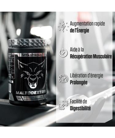 Maltodextrin Vitastrong | Training or Recovery Drink | Rapid Assimilation Maltodextrin Pure | Maltodextrin Powder - Buy Online on GoSupps.com