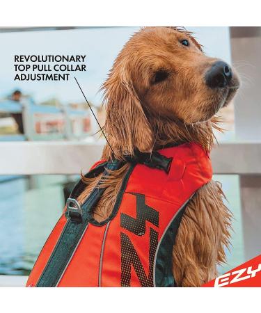 Ezydog Premium Life Jacket for Dogs | DFD X2 Chiminal Vest - Small Medium & Large - Red (4XS) - Ultimate Safety & Comfort - Buy Online on GoSupps.com