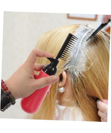 SHERCHPRY 3 pi ces Lot de Flacons Applicateurs pour Coloration Cheveux Bouteille Plastique avec Peigne Int gr pour Application Pr cise et Uniforme Usage Salon ou Domicile Al atoires - Buy Online on GoSupps.com