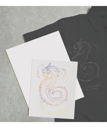 Premium Wax-Free Graphite Transfer Paper - 20 White Sheets for Drawing and Tracing - Ideal for Artists - MyArtscape - Buy Online on GoSupps.com