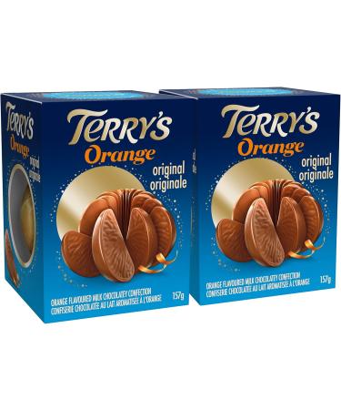 Terry's Original - Orange Flavoured Milk Chocolatey Confection Pack of 2 (2x157g) - Buy Online on GoSupps.com