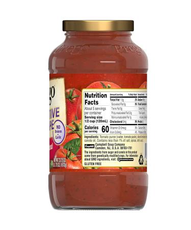 Prego Pasta Sensitive Recipe Traditional Tomato Sauce 142.5 Oz - Pack of 6 - Buy Online on GoSupps.com