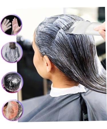 Hair Oil Applicator Bottle 160ml with Hair Dye Kit Root Comb Applicator Bottle with Clear Scale Hair Bleach Kit for Home Barber Shop Hair Dye Tools Hair Supplies - Buy Online on GoSupps.com