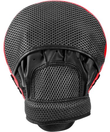 Kids' Red Boxing Mitts and Pads | Curved Focus Punching Mitts - Buy Online on GoSupps.com