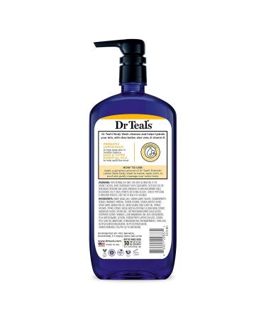 Dr Teal's Body Wash with Pure Epsom Salt with Prebiotic Lemon Balm & Sage 24 fl oz (Pack of 4) - Buy Online on GoSupps.com