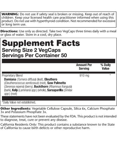 Solaray Female Hormone Blend SP-1 - 100 Capsules for Hormonal Balance & Wellness - Buy Online on GoSupps.com