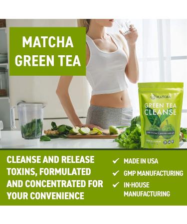 360 Nutrition Green Tea Detox Cleanse | 15 Servings | Weight Loss Supplement with Senna Leaf & Garcinia Cambogia - Buy Online on GoSupps.com