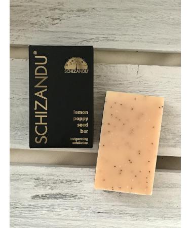 Organic Lemon Poppy Seed Bar Soap | 100% Pure Natural Exfoliating Luxury | Herbal Skin Detox with Essential Oils | 4 oz - Buy Online on GoSupps.com