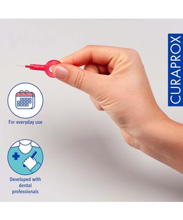 Curaprox CPS 07 Prime Refill Interdental Brushes - Red (8 Count) - Buy Online on GoSupps.com