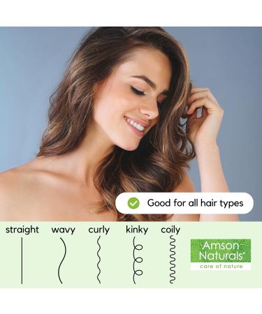 Sweet Almond Oil 16oz / 473ml -Pure & Natural from Spain cold pressed unrefined for face body hair massage Amson Naturals - Buy Online on GoSupps.com