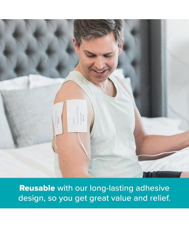 DR-HO S Pain Therapy System Accessories - 2 Pairs Large Flex Tone Gel Pads for Pain Relief | International Shipping Available - Buy Online on GoSupps.com