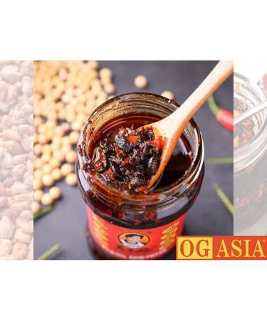  OG ASIA Lao Gan Ma crispy chili peppers in oil spicy classic with crispy peppers original from China OG ASIA 210 g - Buy Online on GoSupps.com