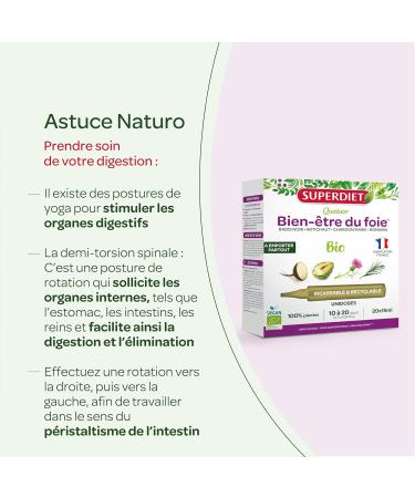 SUPERDIET -QUATUOR DIGESTION BIO-Liver Well-being Black Radish Artichoke Milk Thistle Rosemary- 20 Single doses of 15 ml - Buy Online on GoSupps.com