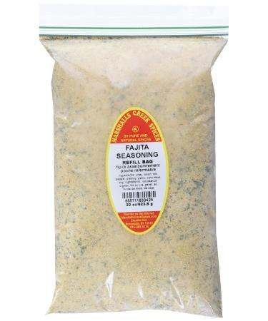 Marshalls Creek Spices Marshalls Creek Kosher Spices XL FAJITA Seasoning No Salt Refill 22 Oz. 22 ounces Pepper 22 Count (Pack of 2)