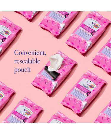 Vagisil Odor Block Daily Freshening Wipes - 20 Count Resealable Pouch - Pack of 1 - Buy Online on GoSupps.com