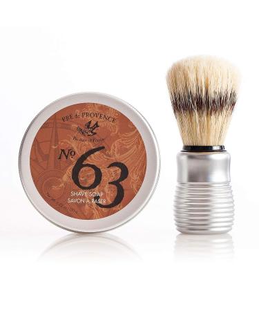 Pre de Provence No. 63 Men's Collection Shave Soap - 150g | Traditional French Shaving Soap - Buy Online on GoSupps.com