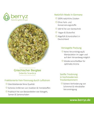 Greek Mountain Tea - Sideritis Scardica | Refreshing Aroma | Verbena & Fleabane - International Shipping Available - Buy Online on GoSupps.com