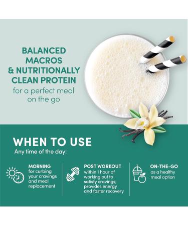 Designer Wellness Whey Protein Meal Replacement Powder - Organic Superfood Gluten-Free Vanilla Bean 1.72 lb - Buy Online on GoSupps.com