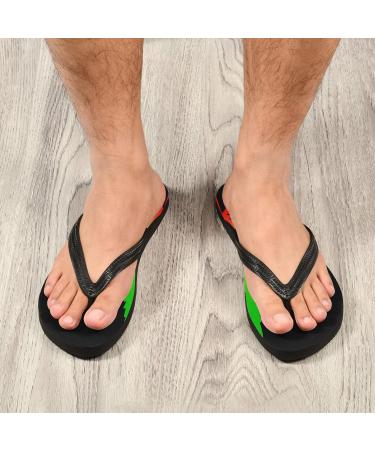 Buy Mnsruu Marijuana Leaf Flip Flops | Stylish Sandals for Men & Women | Perfect for Travel & Spa - Buy Online on GoSupps.com