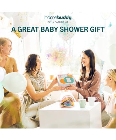 HomeBuddy Belly Cast Kit - DIY Pregnancy Casting for Expecting Moms | Unique Keepsake Gift with Decorating and Painting Kit - Buy Online on GoSupps.com