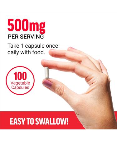 Force Factor Niacin Vitamin B3 to Support Cellular Energy and Cardiovascular Health Niacin 500mg Heart-Health Supplement Vegan No Gelatin Non-GMO 100 Vegetable Capsules - Buy Online on GoSupps.com