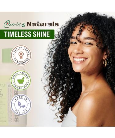 Curls & Naturals Cleansing Shampoo with Shea Butter - Nourishing Hair Care for All Curl Types | Shop Internationally - Buy Online on GoSupps.com