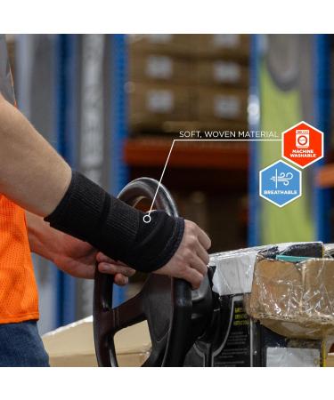 Ergodyne ProFlex 4015 Wrist Brace - Adjustable Double Strap for Structured Support | International Shipping Available - Buy Online on GoSupps.com