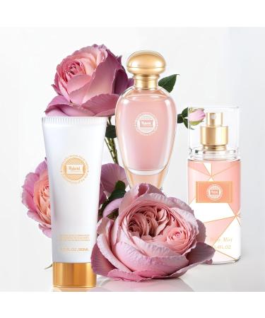 Hybrid & Company Women Viva Luck Rose 3 Pcs Gift Set 50ml-Perfume&100ml-Mist&80ml-Shower Gel - Buy Online on GoSupps.com