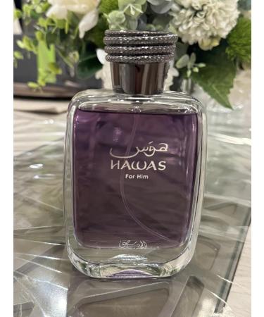 Hawas Men's Cologne for Him - Eau De Parfum Spray 3.4 OZ - Buy Online on GoSupps.com