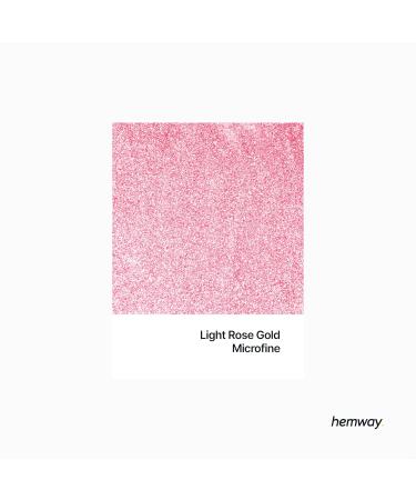 Ultra Sparkle Light Rose Gold Glitter - 100g Microfine | Premium Quality for Crafts & DIY - Buy Online on GoSupps.com