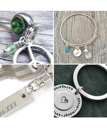 Pawfly 1/2 Inch Mini Split Jump Rings - 100 Pack | Small Metal Connectors for Jewelry Making, Crafts, DIY Arts - 100 PCS - Buy Online on GoSupps.com