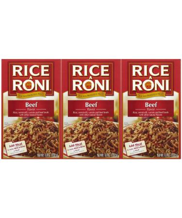 Rice A Roni Beef Flavour Rice 6.8 oz. (3-Pack)