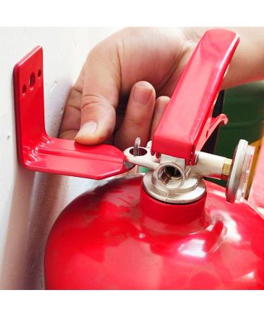 QSLKI 8PCS Fire Extinguisher Holder Universal Fire Extinguisher Holder Fire Hook up to 8 Kg Expansion Screws Home Office Schools Commercial Small and Compact Small and Comfortable Style 1 Model 1 - Buy Online on GoSupps.com