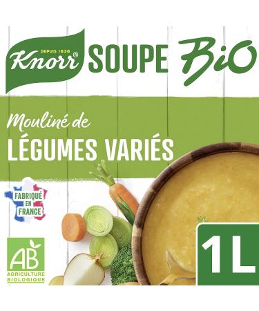 Knorr Organic Soup Mixed Vegetables Made in France 1L - Buy Online on GoSupps.com