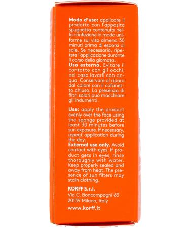  Korff Korff Sun Secret Compact Sunscreen Foundation SPF 50+ Shades 03 Tanned 7 ml - Buy Online on GoSupps.com