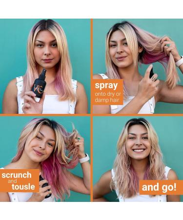 Curlicure Therapy Mist Leave in Conditioner Spray/Hair Moisturizer for Curly Hair Anti Frizz Spray Treatment Hair Spray (4 oz) - Buy Online on GoSupps.com