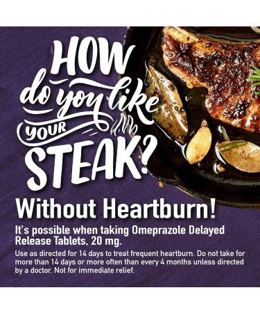 Equate Omeprazole 20mg Delayed Release Capsules 42 Count Effective Acid Reflux & Heartburn Relief - Set by Basket Goods - Buy Online on GoSupps.com