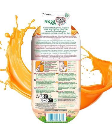 7th Heaven Vitamin C Capsule Concentrates (7 Day Supply). Daily Glow Cream. Brightening Vitamin C Capsules for Face Care (all Skin Types). Vegan Vitamin C Serum for Face - Genuine 7th Heaven Skin Care - Buy Online on GoSupps.com