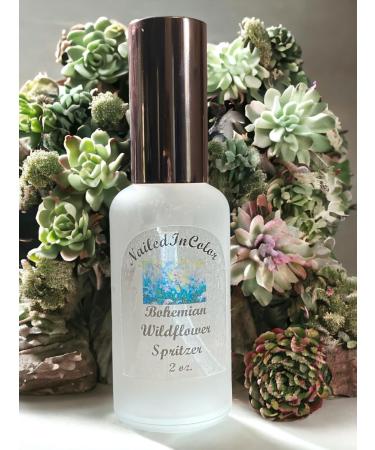 Bohemian Wildflower Fragrance Oil Body Mist by NailedInColor-Moisturizing Body spray for Women-Fragrance Oil-Scented Room Freshener-Linen Spray - Buy Online on GoSupps.com