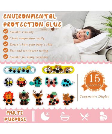 Fever Cartoon Stickers for Kids and Adults - Cute Style Temperature Patch for Home and Office - Buy Online on GoSupps.com