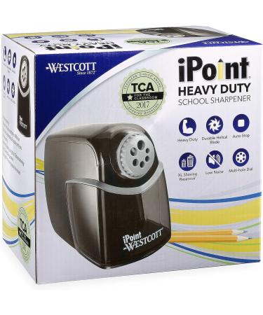 Westcott iPoint Heavy Duty Electric School Sharpener (16681) 8.25 x 7.75 x 5.75 - Buy Online on GoSupps.com