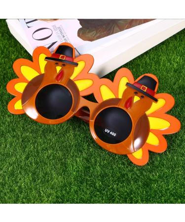 Tinksky Creative Turkey Glasses | Thanksgiving Sunglasses for Costume Parties | Fun Gifts for Friends - Buy Online on GoSupps.com