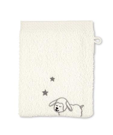 Sterntaler Sheep Stanley Gift Set for Babies - Mini Play Watch Washing Glove & Towel | Gray/White | Perfect for Newborns (0+ Months) - Buy Online on GoSupps.com