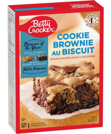BETTY CROCKER Cookie Chocolate Fudge Brownies Mix Premium Brownies Baking Mix Our Premium Brownie 521 Grams Package of Brownies Mix Tastes Like Homemade Easy To Bake - Buy Online on GoSupps.com