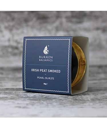 Burren Balsamics Irish Peat Smoked Pearls 50g - Exquisite Flavor Enhancer - Buy Online on GoSupps.com