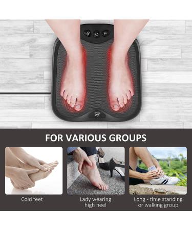Snailax Shiatsu Foot Massager with Heat | Washable Cover | Electric Feet Massager for Plantar Fasciitis Relief - Buy Online on GoSupps.com