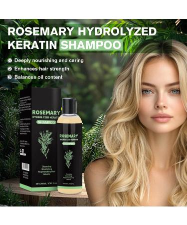 Rosemary shampoo for hair growth rosemary shampoo against hair loss deep cleansing restorative nourishing moisturizing for women and men 3 pieces 3 pieces - Buy Online on GoSupps.com