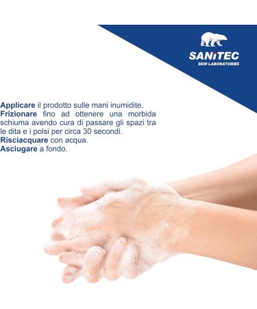  SANITEC igiene sicura SANITEC safe hygiene Luxor Gold Argan moisturizing and antibacterial scented soap cream with glycerin cleanses hands leaving them clean pH 5.5 dermatologically tested 2 boxes - Buy Online on GoSupps.com