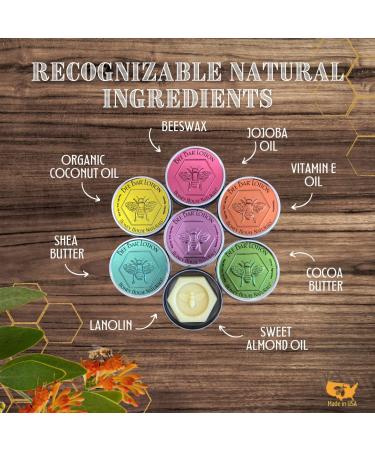 Bee Bar Honey House Naturals Duo - Vanilla 6oz & 2oz All Natural Moisturizing Lotion Bar | Infused with Essential Oils | Made in USA - Buy Online on GoSupps.com